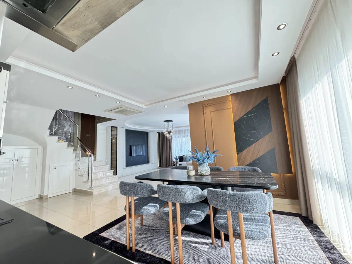 KONAK SEASIDE FULL AKTİVİTE MUHTEŞEM MANZARALI 3+1 DUBLEKS DAİRE - Görsel 9