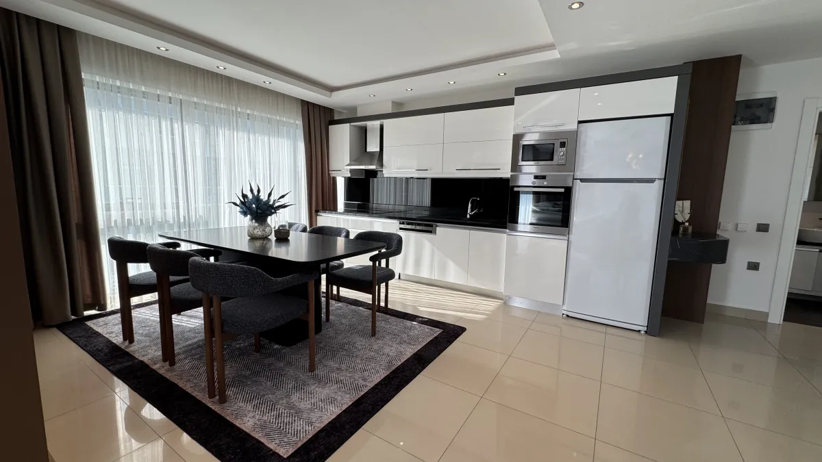 KONAK SEASIDE FULL AKTİVİTE MUHTEŞEM MANZARALI 3+1 DUBLEKS DAİRE - Görsel 12