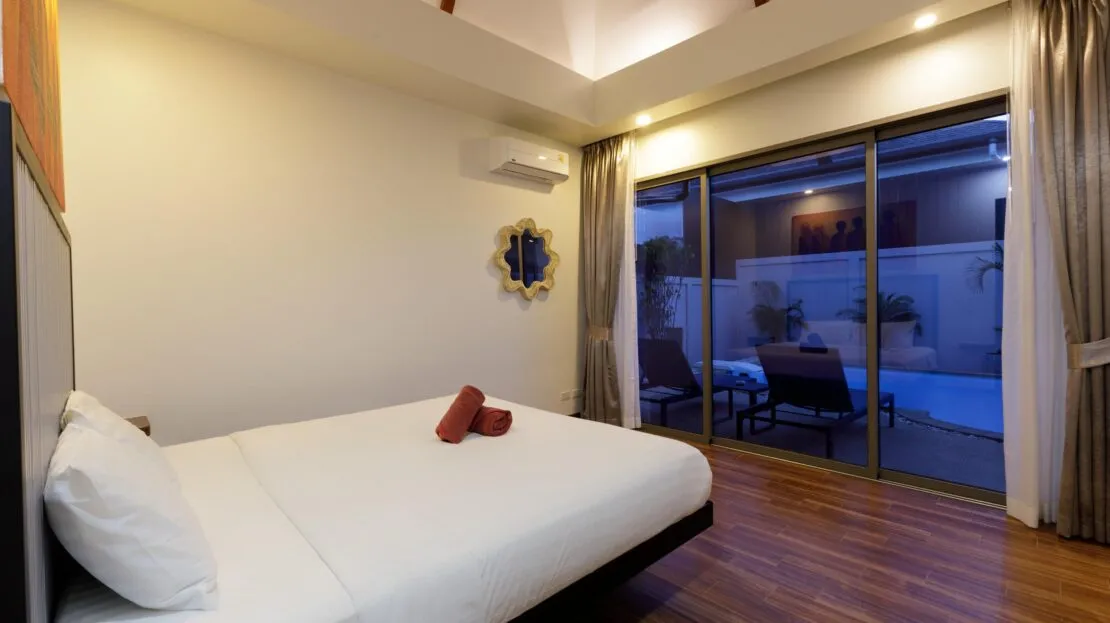 Rawai'de Bali Konseptli Havuzlu Villa - 2 Yatak Odalı - Görsel 9