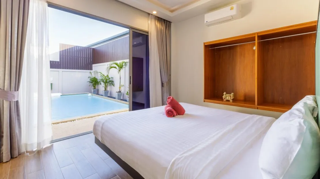 Rawai'de Bali Konseptli Havuzlu Villa - 2 Yatak Odalı - Görsel 10