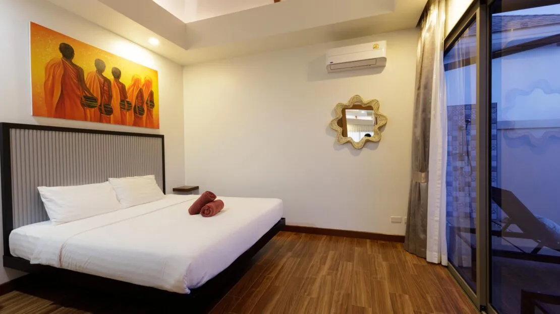 Rawai'de Bali Konseptli Havuzlu Villa - 2 Yatak Odalı - Görsel 11