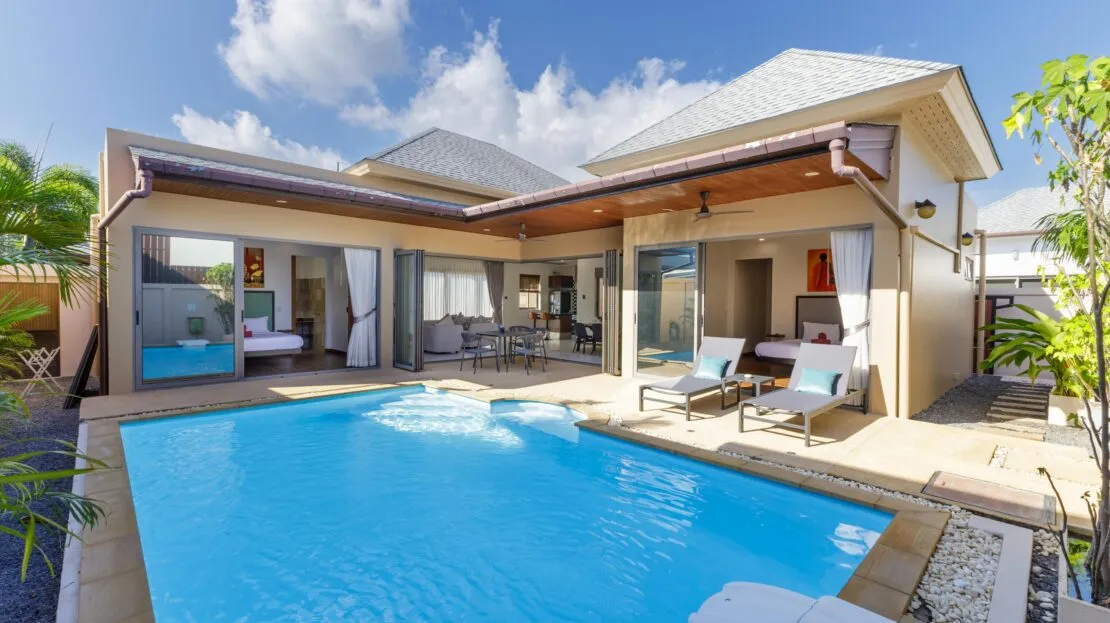 Rawai'de Bali Konseptli Havuzlu Villa - 2 Yatak Odalı - Görsel 24
