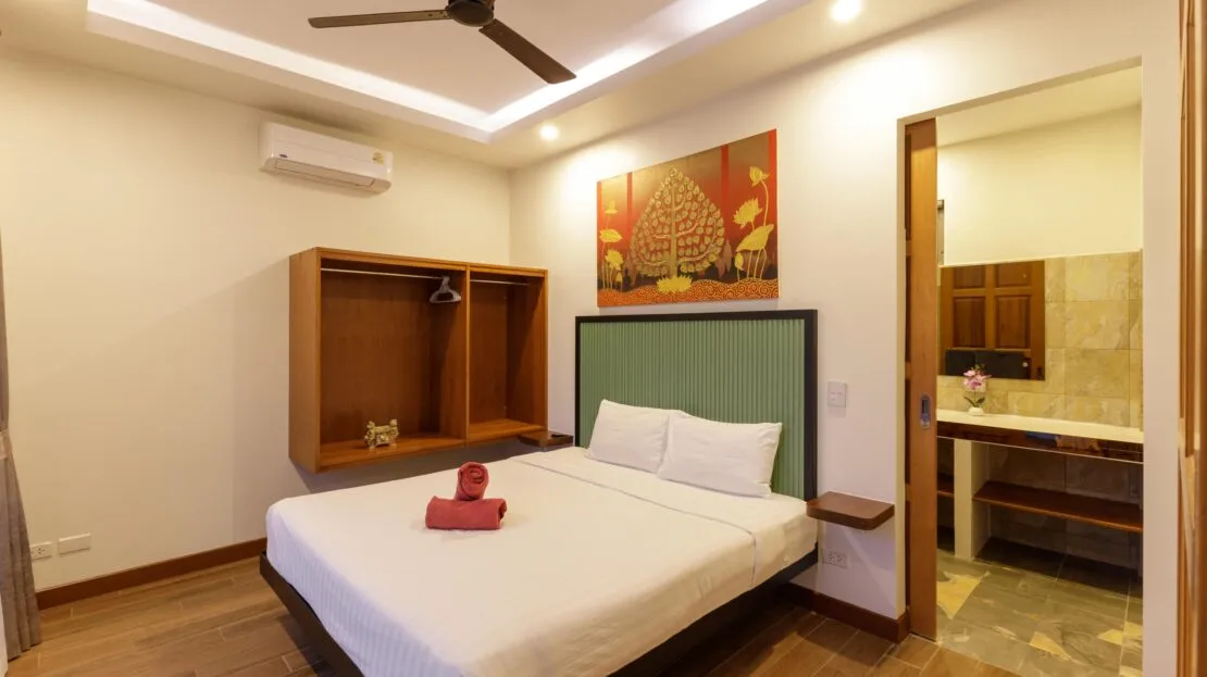 Rawai'de Bali Konseptli Havuzlu Villa - 2 Yatak Odalı - Görsel 25
