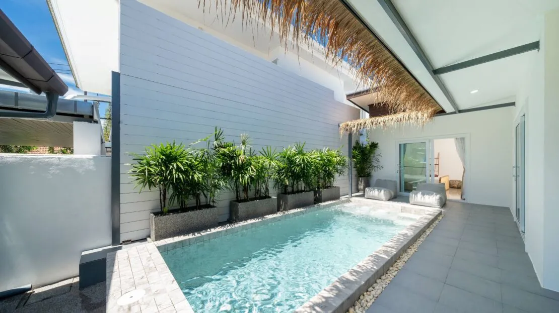 Renovated Tropical Pool Villa 2 Bedrooms in Rawai Saiyuan - Görsel 9