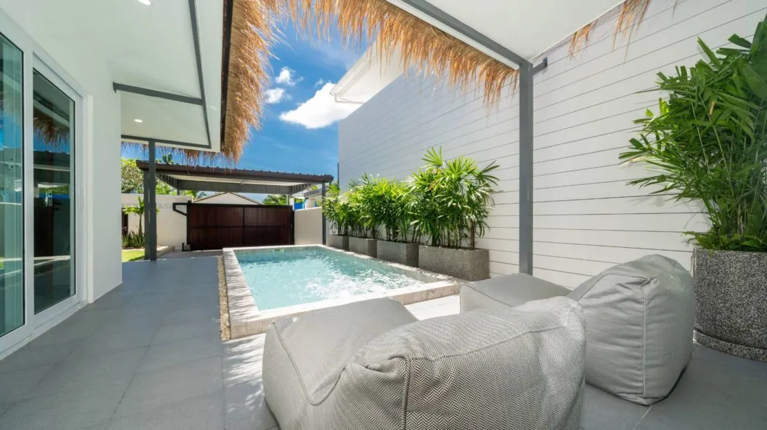 Renovated Tropical Pool Villa 2 Bedrooms in Rawai Saiyuan - Görsel 23