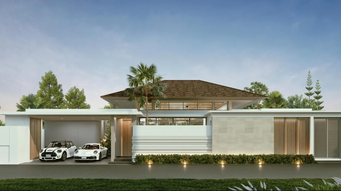 Luxurious Tropical Pool Villa 3 Bedrooms in Thalang (Pre-Sale)