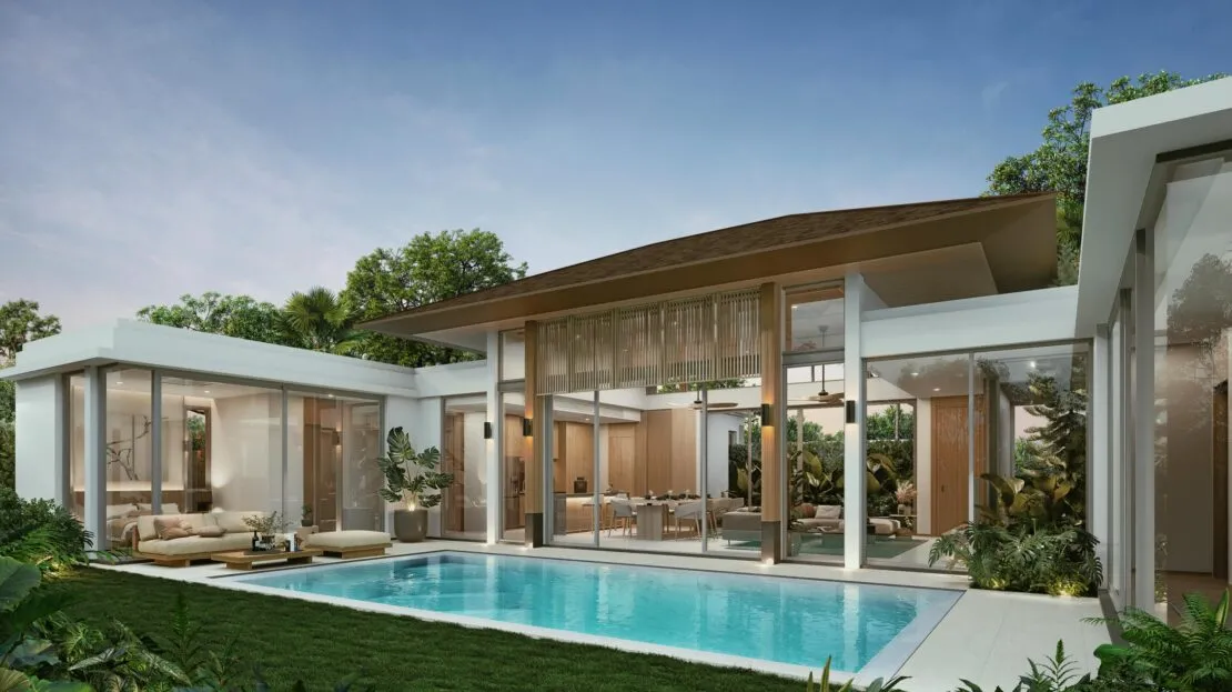 Luxurious Tropical Pool Villa 3 Bedrooms in Thalang (Pre-Sale) - Görsel 5