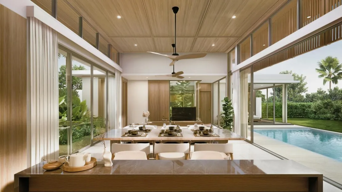 Luxurious Tropical Pool Villa 3 Bedrooms in Thalang (Pre-Sale) - Görsel 6