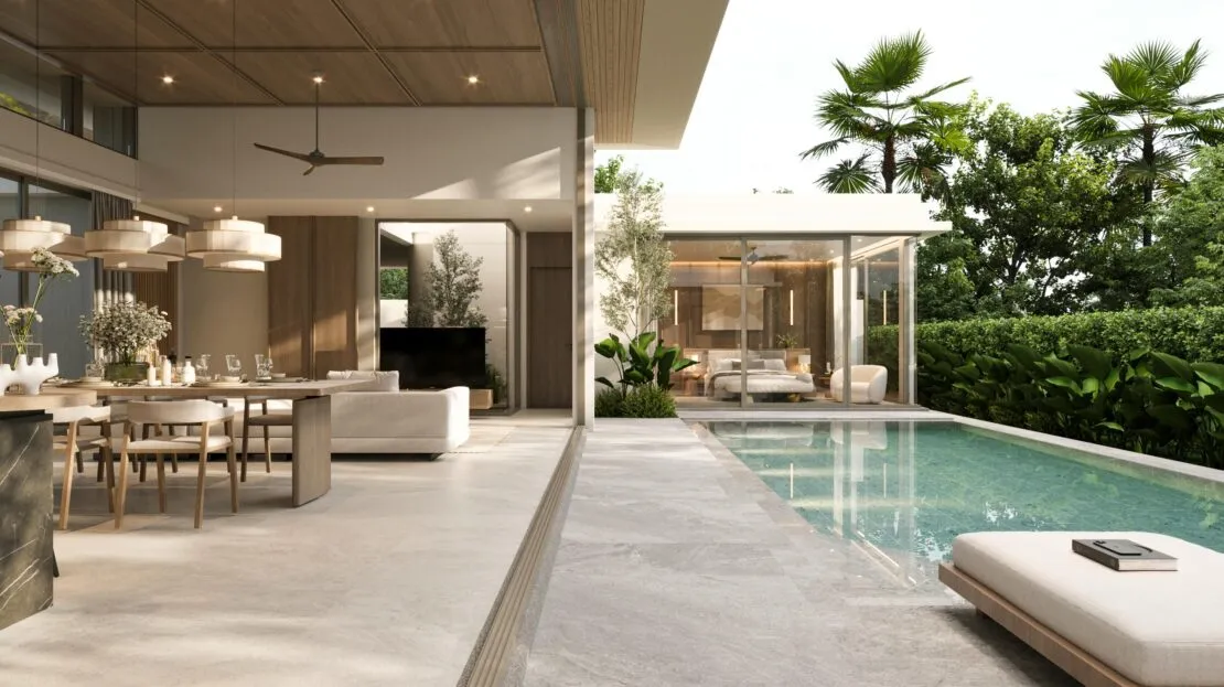 Luxurious Tropical Pool Villa 3 Bedrooms in Thalang (Pre-Sale) - Görsel 13