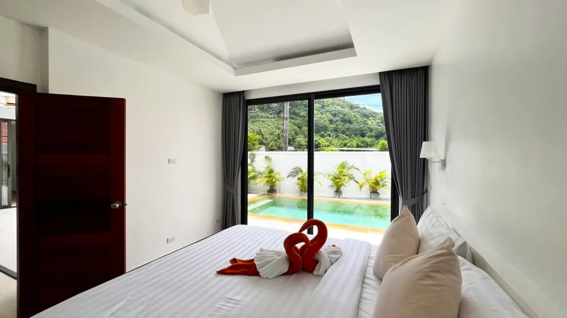 Private Pool Villa 3 Bedrooms in Chalong, Way to Big Buddha - Görsel 6