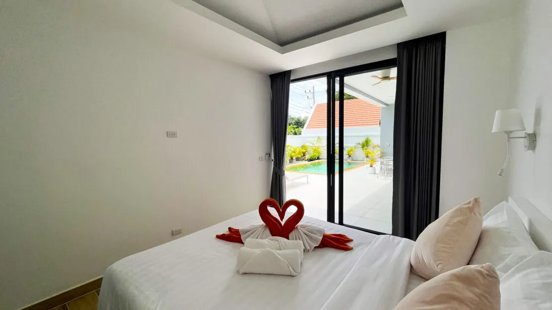Private Pool Villa 3 Bedrooms in Chalong, Way to Big Buddha - Görsel 13