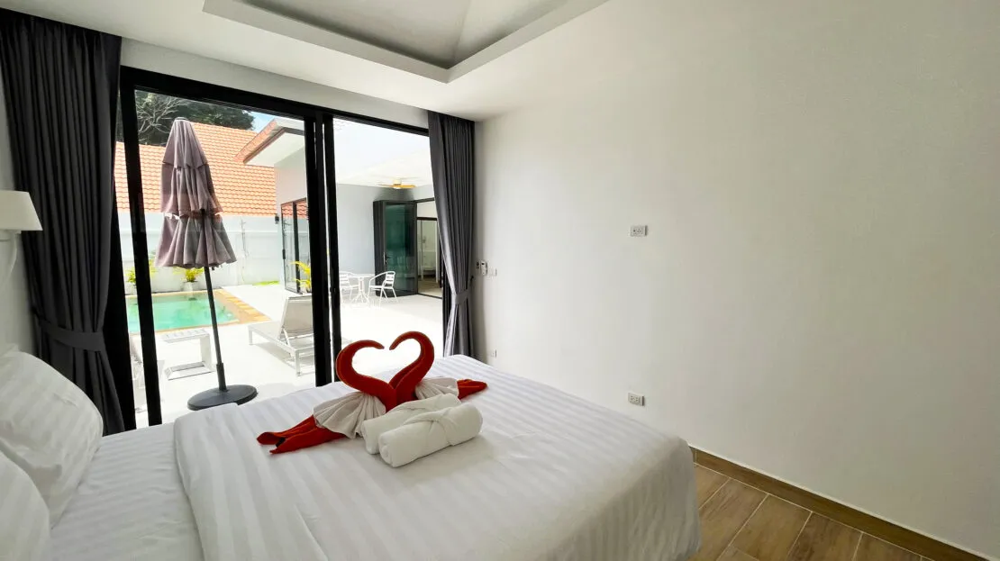 Private Pool Villa 3 Bedrooms in Chalong, Way to Big Buddha - Görsel 15