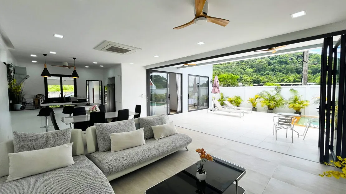 Private Pool Villa 3 Bedrooms in Chalong, Way to Big Buddha - Görsel 22
