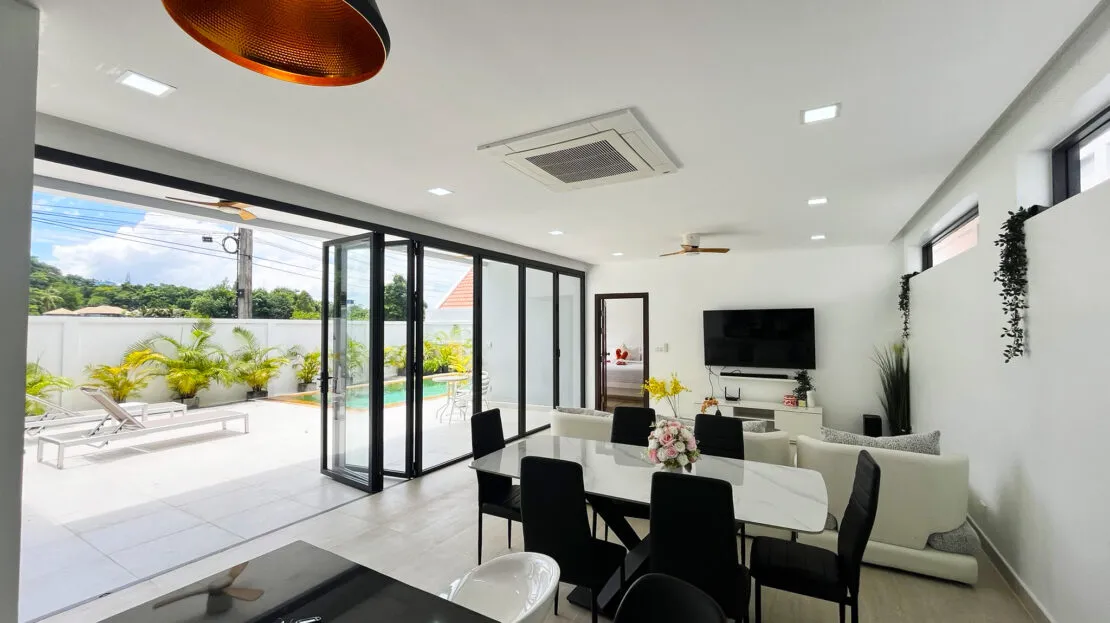 Private Pool Villa 3 Bedrooms in Chalong, Way to Big Buddha - Görsel 24